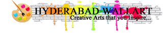 Logo hyderabad wall art